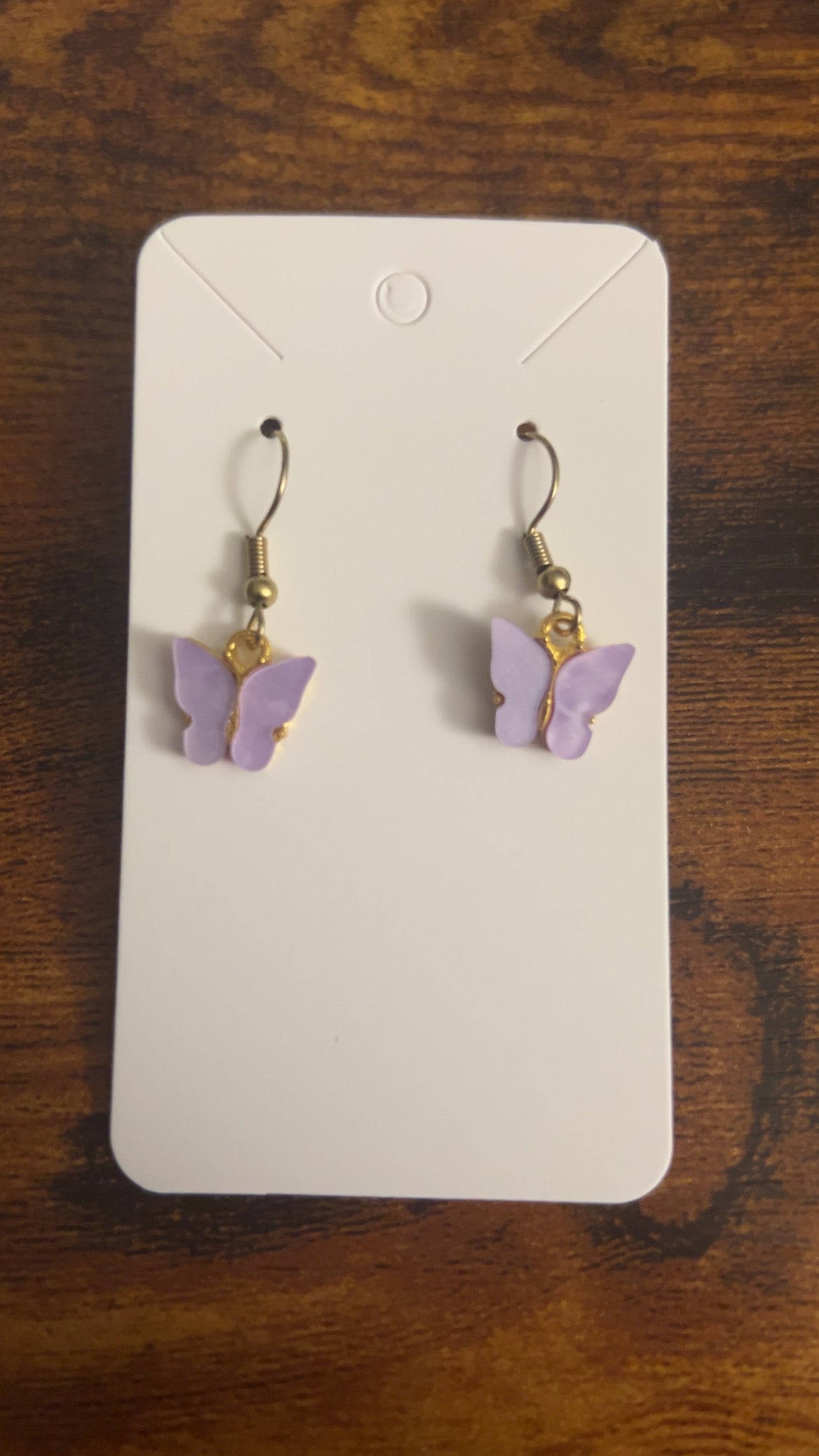 Gold Butterfly earrings
