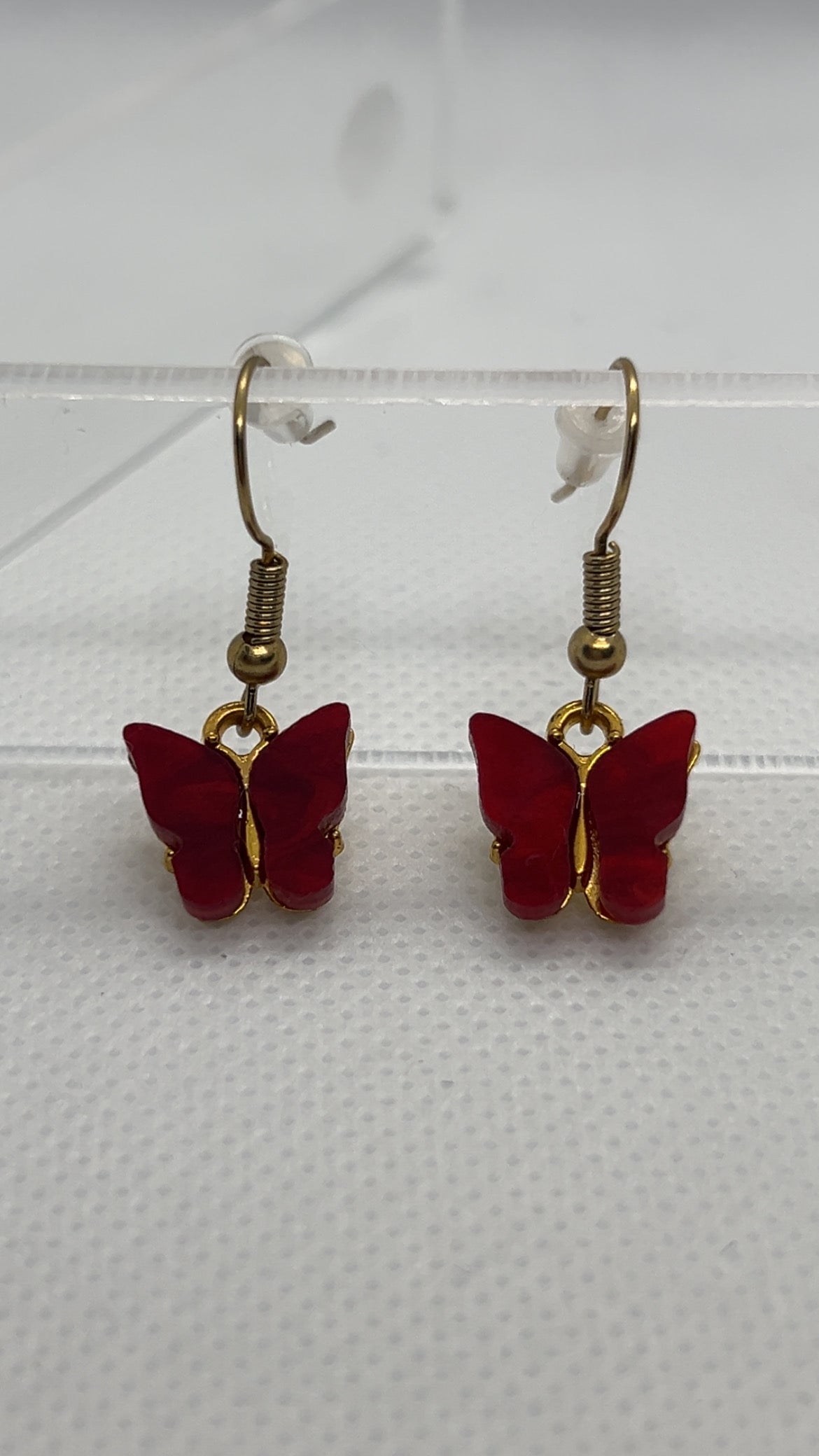Gold Butterfly earrings