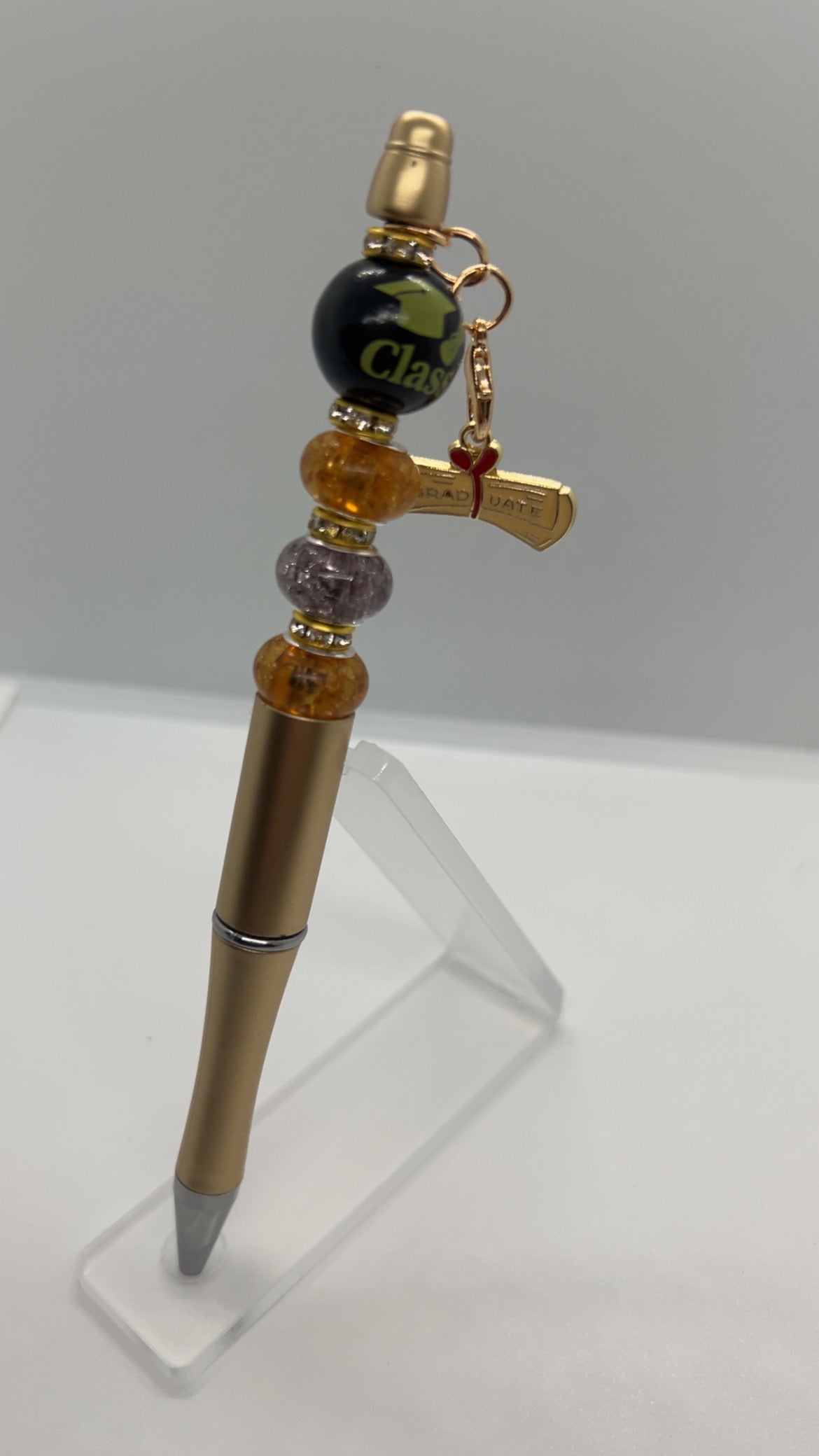 Graduation Novelty Pen w/charm