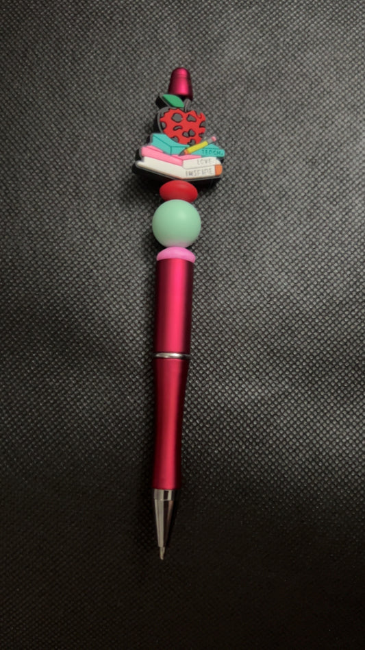 Apple and Book Pen