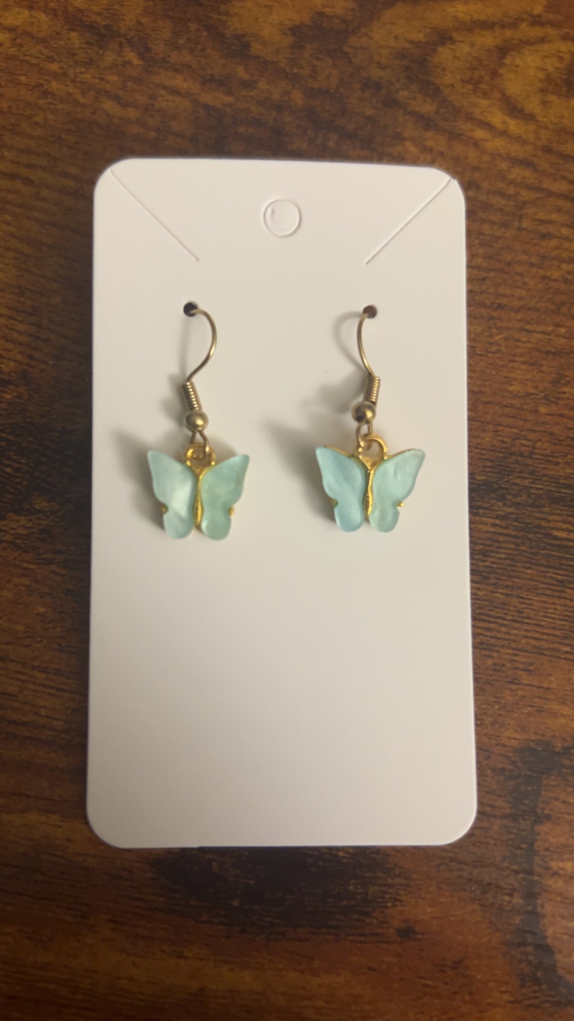 Gold Butterfly earrings