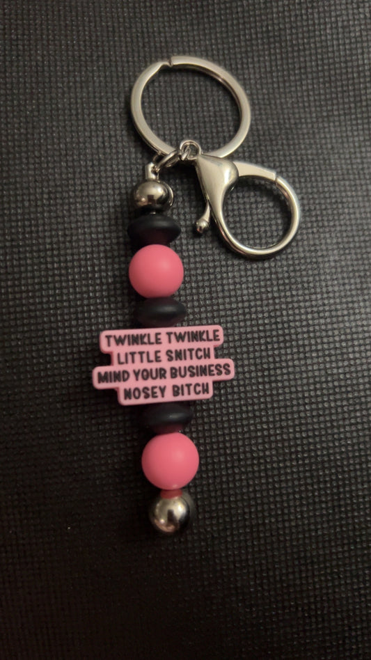 Twinkle Twinkle Little Snitch Keychain